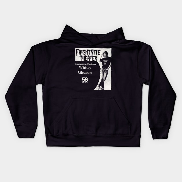 Frightnite Theater with Whitney Gleason KSCH-TV Kids Hoodie by darklordpug